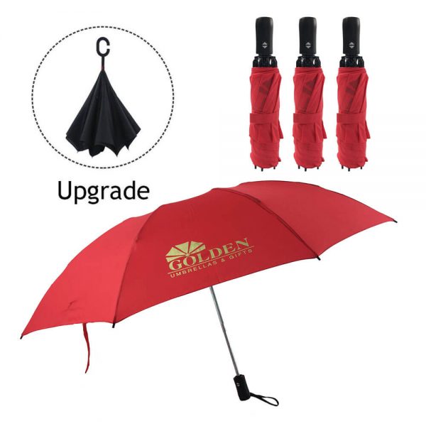 custom reverse folding umbrellas