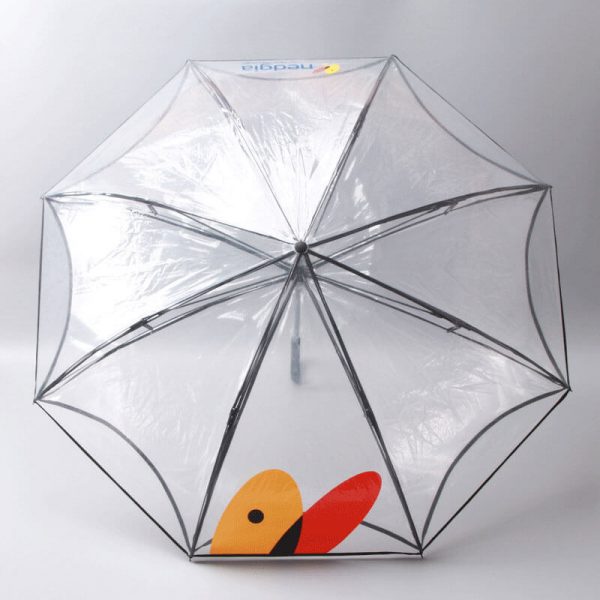Custom Clear Reverse Umbrella