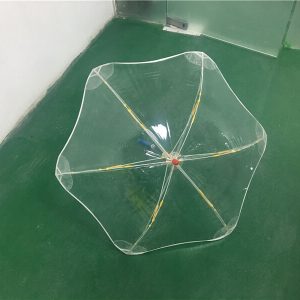 Custom Clear Round Corner Umbrella