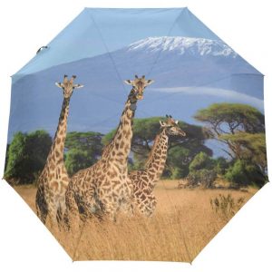 custom giraffe umbrella