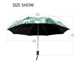 custom tropical print umbrellas