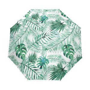 tropical print umbrellas