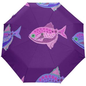 Custom Purple Umbrella