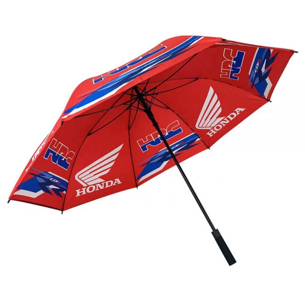 Custom Red Umbrella with Branded Logo