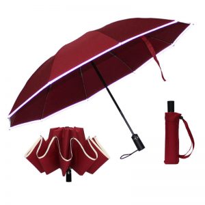 custom umbrella with shoulder strap