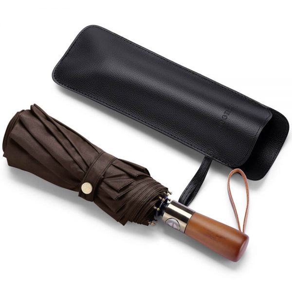 Custom Leather Case Umbrella
