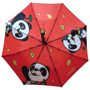 custom panda umbrella