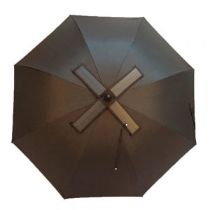 custom umbrella with solar power