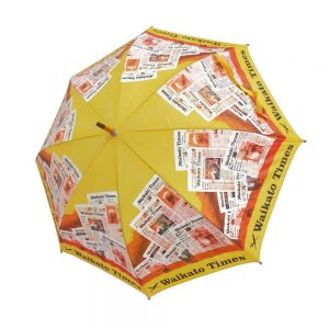 paraguas de madera personalizado