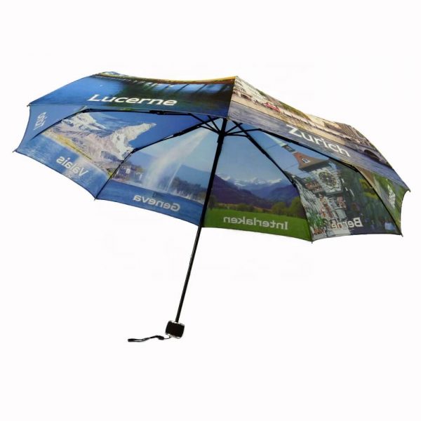 custom printed an umbrella
