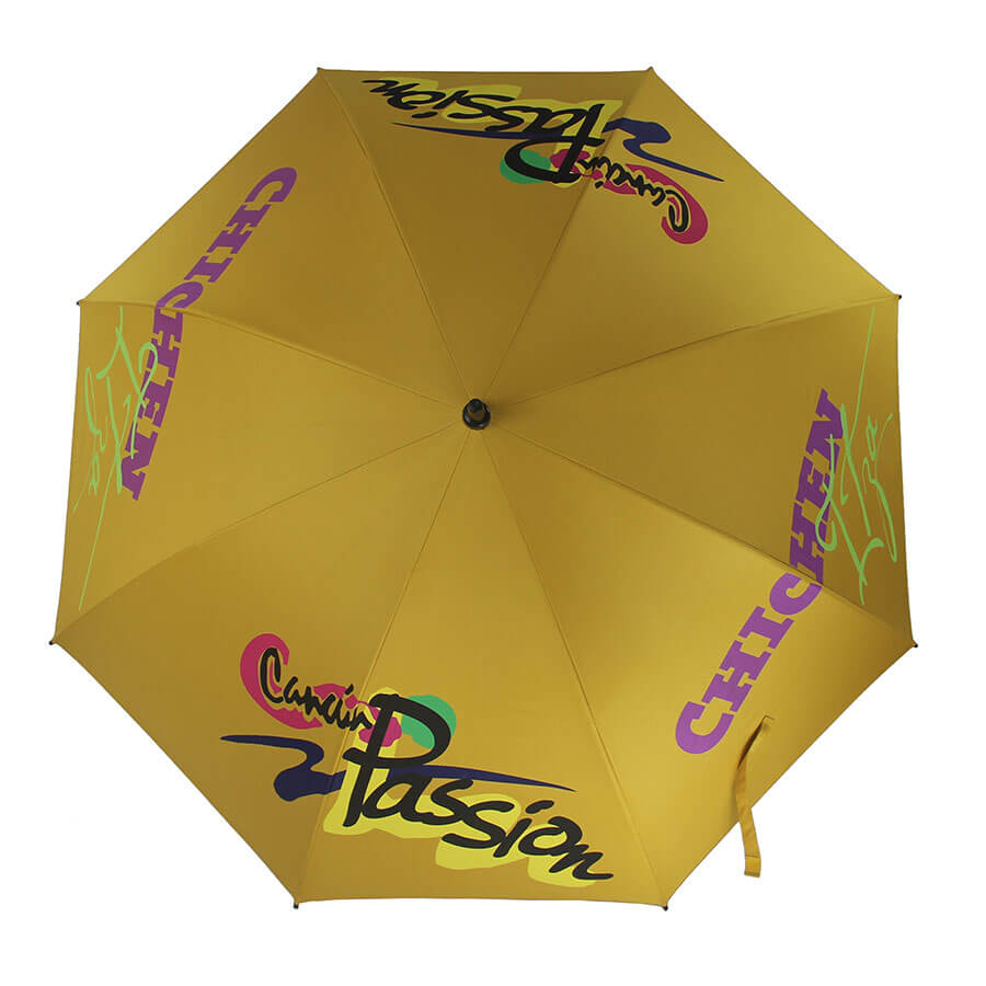 printed golf umbrella